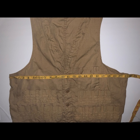 Vintage Sears and Roebuck hunting vest lightweight - Picture 3 of 4